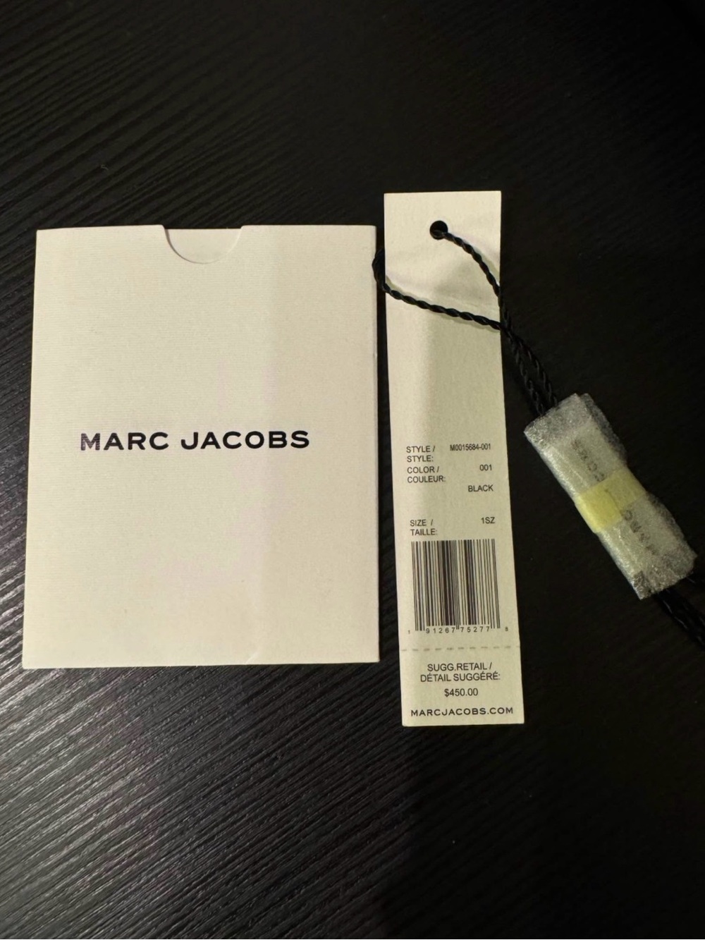 Marc Jacobs Black Pebbled Leather THE GRIND Tote with Gold Lock Detail - Picture 4 of 8